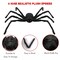 2×Halloween Spider 35" Haunted House Prop Indoor Outdoor Giant Scary Party Decor